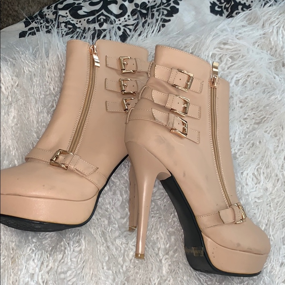 Nude heels